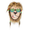 Latex Gesichtsmaske Rasta Lion - Thumbnail Image 1