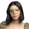 Augenmaske Venice Felina (gold) - Thumbnail Image 2