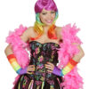 Fingerlose Satinhandschuhe Regenbogen (33 cm) - Thumbnail Image 4