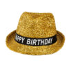 Hut Sparkling 'Happy Birthday' (gold) - Thumbnail Image 1