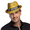 Hut Sparkling 'Happy Birthday' (gold) - Thumbnail Image 2