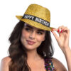 Hut Sparkling 'Happy Birthday' (gold) - Thumbnail Image 3