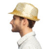 Pailletten Hut Popstar (gold) - Thumbnail Image 4