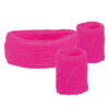 Set Schweissbänder (neonrosa) - Thumbnail Image 2