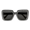 Brille Bling bling (schwarz) - Thumbnail Image 1