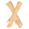 Handschuhe Ellenbogen Hollywood (gold) - Thumbnail Image 2