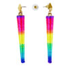 Kegelohrringe Regenbogen - Thumbnail Image 1