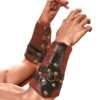 Gladiatoren Armschoner Lederoptik - Thumbnail Image 5