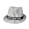 Hut Sparkling 'HAPPY NEW YEAR' (silber) - Thumbnail Image 1