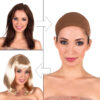 Haarnetz (beige) - Thumbnail Image 2