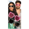Brillen Bling bling (schwarz und pink) - Thumbnail Image 1