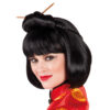 Perücke China mit Stöckchen - Thumbnail Image 1
