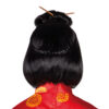 Perücke China mit Stöckchen - Thumbnail Image 3