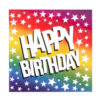 Papierservietten Happy Birthday - Thumbnail Image 1