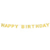 Girlande Happy Birthday (gold) - Thumbnail Image 1