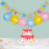 Girlande Happy Birthday (bunt) - Thumbnail Image 2