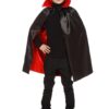 Dracula Umhang mit Kragen schwarz/rot - Thumbnail Image 1