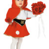 Rotes Kleid mit Umhang - Thumbnail Image 1