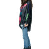 Poncho Skelett schwarz/bunt - Thumbnail Image 2