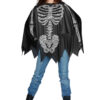 Poncho Skelett schwarz/weiß - Thumbnail Image 1
