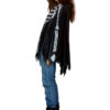 Poncho Skelett schwarz/weiß - Thumbnail Image 2
