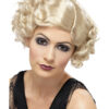 20er Flirty Flapper Perücke (blond) - Thumbnail Image 1