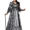 Luxuskleid Marquise grau/schwarz - Thumbnail Image 1