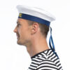 Mütze Marine (weiß/blau) - Thumbnail Image 3