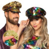 Mütze Kapitän Rainbow Switch (regenbogen/gold) - Thumbnail Image 8