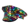 Mütze Kapitän Rainbow Switch (regenbogen/gold) - Thumbnail Image 1