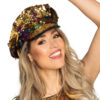 Mütze Kapitän Rainbow Switch (regenbogen/gold) - Thumbnail Image 7