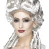 Marie Antoinette Perücke (weiß) - Thumbnail Image 1