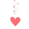 Dekorationswirls Love (3 Stk.) - Thumbnail Image 4