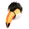 Plüsch-Gesichtsmaske Tukan - Thumbnail Image 1