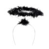 Tiara Heiligenschein (schwarz) - Thumbnail Image 1