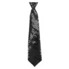 Krawatte Spangles (schwarz) - Thumbnail Image 1