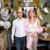 Fliege Spangles (gold) - Thumbnail Image 4