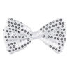 Fliege Spangles (silber) - Thumbnail Image 1