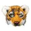 Plüsch-Halbmaske Tiger - Thumbnail Image 1