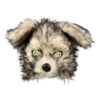 Plüsch-Halbmaske Werwolf - Thumbnail Image 1
