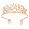 Tiara Birthday Girl (roségold-metallic) - Thumbnail Image 3