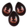 6 Latexballons Creepy Pumpkin - Thumbnail Image 1