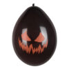 6 Latexballons Creepy Pumpkin - Thumbnail Image 2