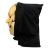 Gesichtsmaske Crazy Killer mit Kapuze (gold) - Thumbnail Image 3