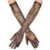 Handschuhe Ellenbogen Spiderweb - Thumbnail Image 1