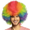 Perücke Clown Rainbow Deluxe - Thumbnail Image 1