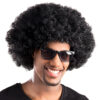 Perücke Groove (schwarz) - Thumbnail Image 1