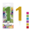Zahlenkerze Glitter Maxi - Thumbnail Image 2
