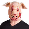 Latex Kopfmaske Blutiges Schwein - Thumbnail Image 1