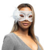 Spitzen Augenmaske Mystique (weiß) - Thumbnail Image 1